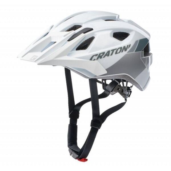 

Велошлем Cratoni Allride UNI (53-59 см) белый/серебристый
