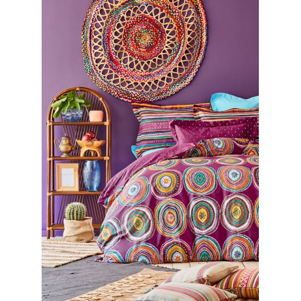 

Karaca Home ранфорс - Adya murdum 2020-1 фиолетовый полуторное