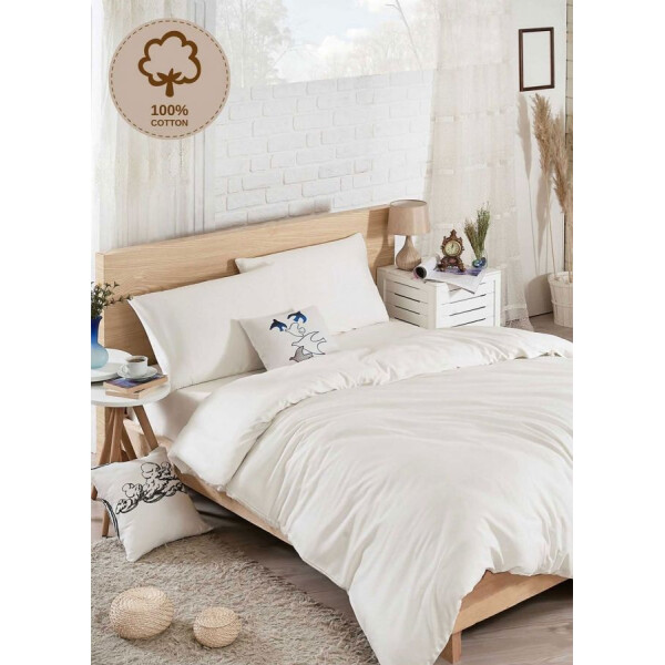 

Eponj Home - D.Boya beyaz белый ранфорс евро