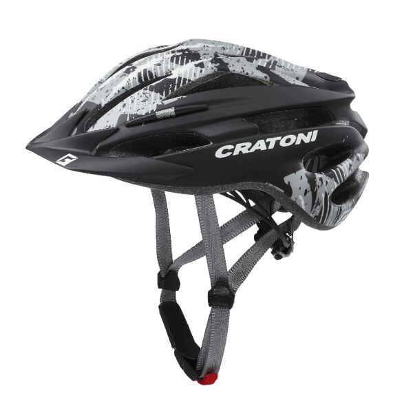 

Велошлем Cratoni Pacer S-M (54-58 см) чёрный/серый матовый