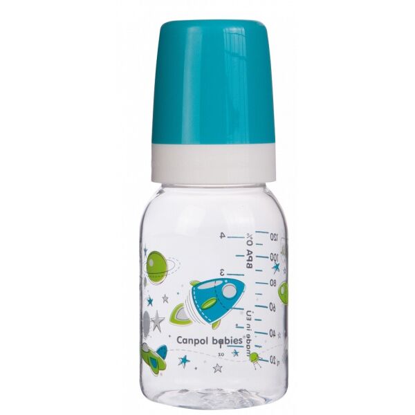 

Бутылочка BPA-Free Машинки, 120 мл (бирюзовая), Canpol babies