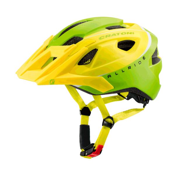 

Велошлем Cratoni Allride UNI (53-59 см) лайм/белый