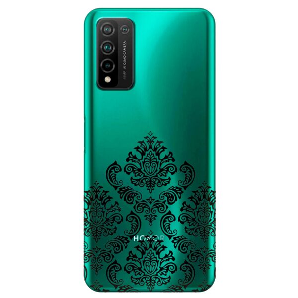 

Прозрачный силиконовый чехол iSwag для Huawei Honor 10x Lite с рисунком - Мандала (KS10726)