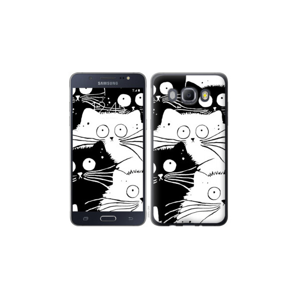 

Чехол на Samsung Galaxy J5 (2016) J510H Коты v2 3565u-264, Силикон