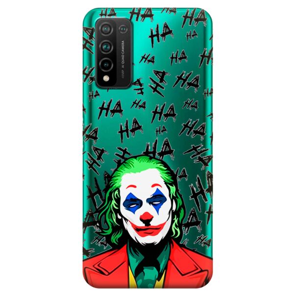 

Прозрачный силиконовый чехол iSwag для Huawei Honor 10x Lite с рисунком - Джокер (KS10768)
