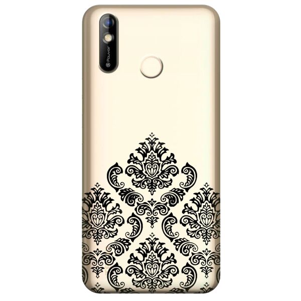 

Прозрачный силиконовый чехол iSwag для Tecno Pouvoir 3 Air с рисунком - Мандала (KS9901)