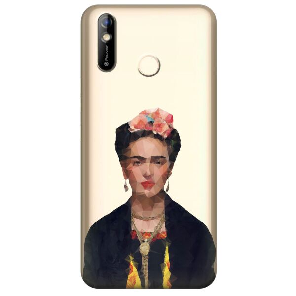

Прозрачный силиконовый чехол iSwag для Tecno Pouvoir 3 Air с рисунком - Фрида Кало (KS9942)