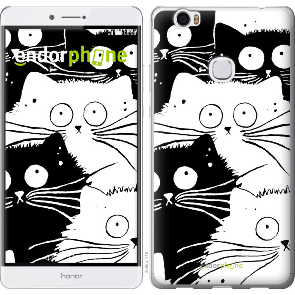 

Чехол на Huawei Honor Note 8 Коты v2 3565u-418