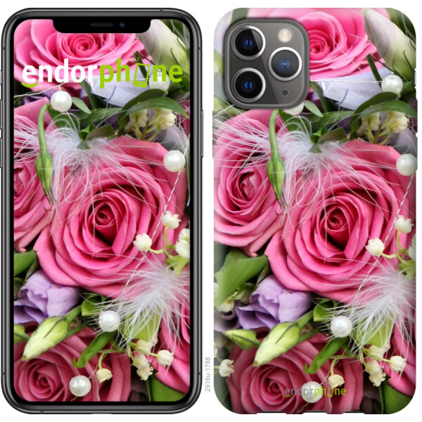 

Чехол на iPhone 11 Pro Нежность 2916c-1788, Пластик глянцевый