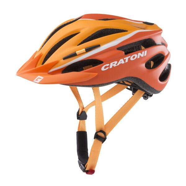 

Велошлем Cratoni Pacer XS-S (49-55 см) оранжевый/белый матовый