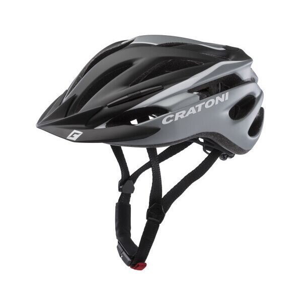 

Велошлем Cratoni Pacer XS-S (49-55 см) чёрный/белый матовый