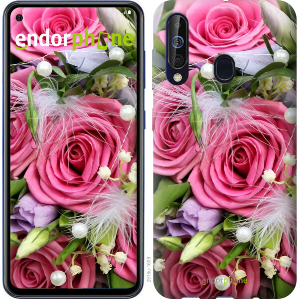 

Чехол на Samsung Galaxy A60 2019 A606F Нежность 2916u-1699, Силикон
