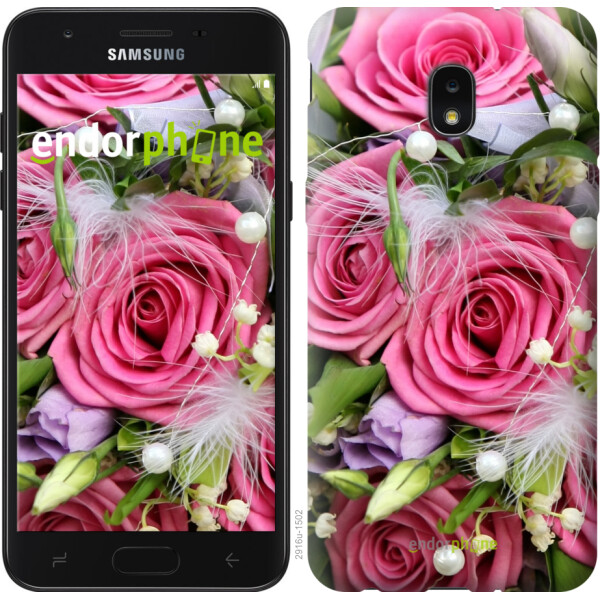 

Чехол на Samsung Galaxy J7 2018 Нежность 2916u-1502, Силикон