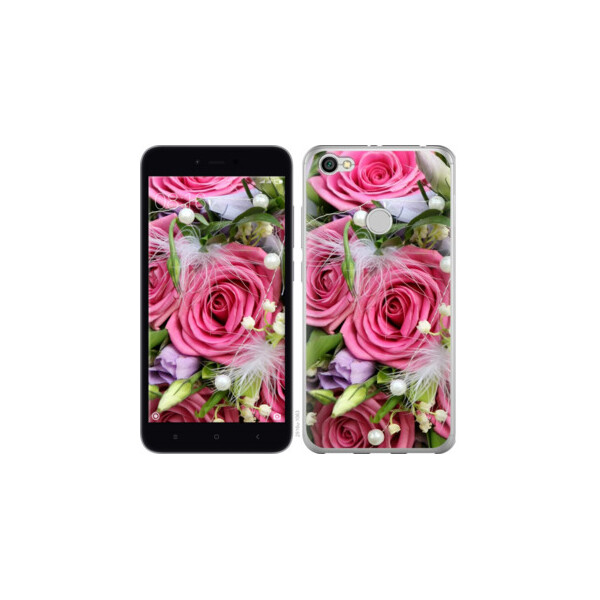 

Чехол на Xiaomi Redmi Note 5A Prime Нежность 2916m-1063, Пластик матовый