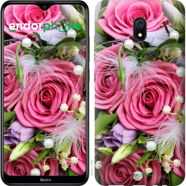 

Чехол на Xiaomi Redmi 8A Нежность 2916u-1794, Силикон
