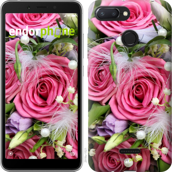 

Чехол на Xiaomi Redmi 6 Нежность 2916u-1521, Силикон