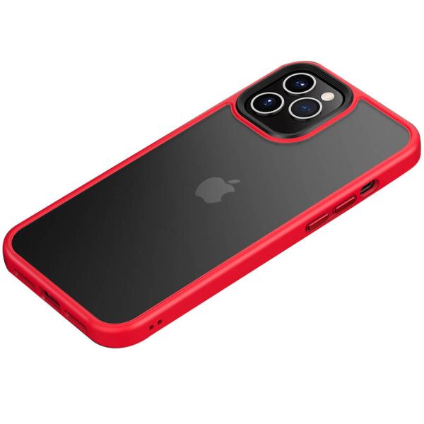 

TPU+PC чехол Metal Buttons для Apple iPhone 11 Pro (5.8") (Красный) (1109358)
