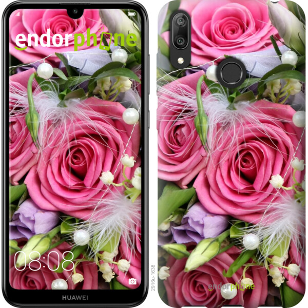 

Чехол на Huawei Y7 2019 Нежность 2916u-1638, Силикон