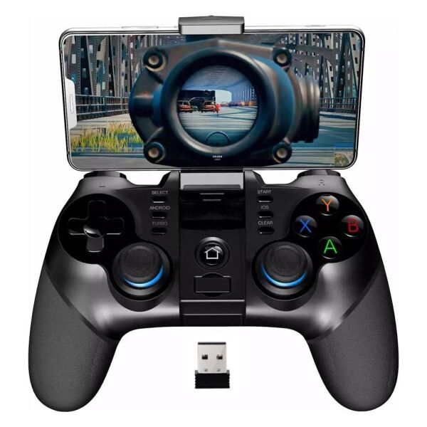 

Беспроводный игровой геймпад Ipega PG-9156 для Android/PC/IOS/PS3/Андроид Tv Box Black, джойстик для телефона, контроллер