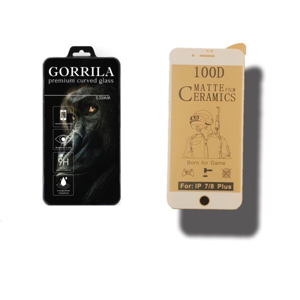 

Защитное стекло GORRILA для Apple iPhone 8 Plus White (GT_36130145)