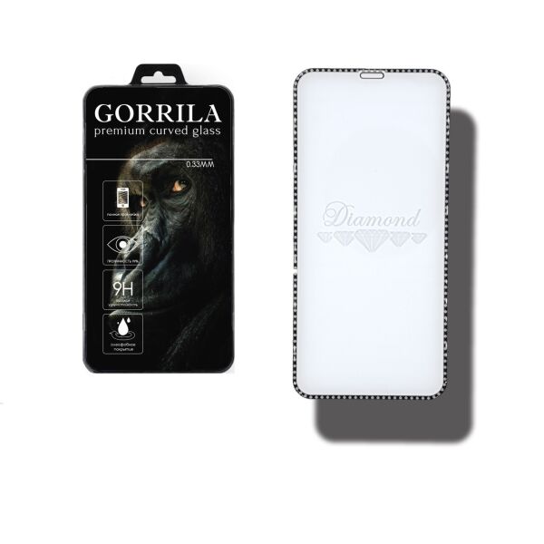 

Защитное стекло GORRILA для Diamond iPhone Xs Silver (GT_36120145)