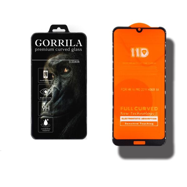 

Защитное стекло GORRILA для Huawei Honor 8A Black (GT_36130026)
