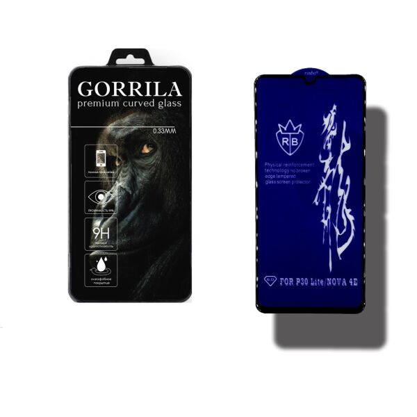 

Защитное стекло GORRILA для Huawei P30 Lite Black (GA_7218677)