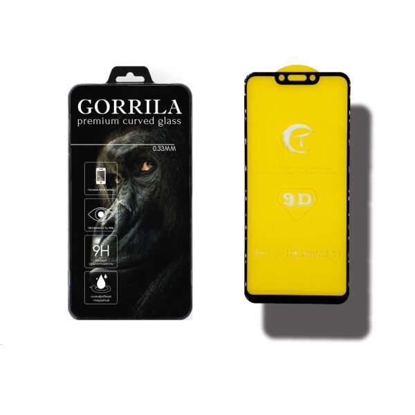 

Защитное стекло GORRILA для Huawei Psmart+ | Nova 3i Black (GA_7218519)