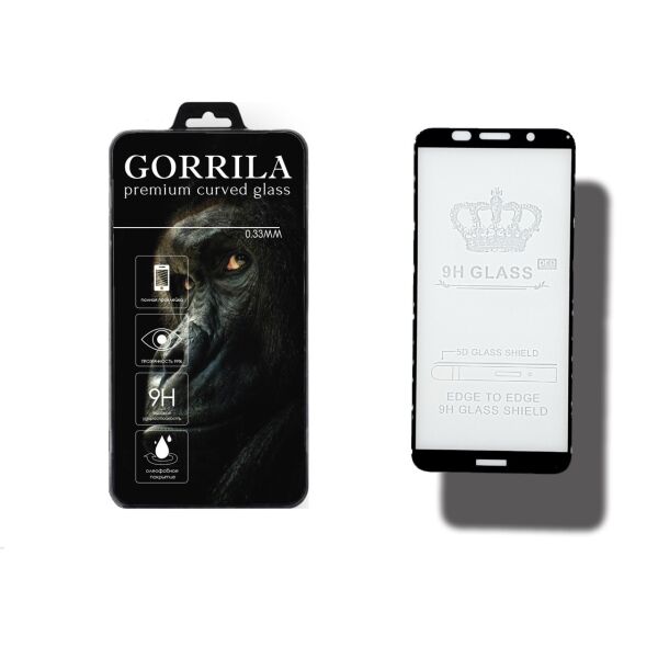 

Защитное стекло GORRILA для Huawei Y5 2018 Black (GA_7218380)