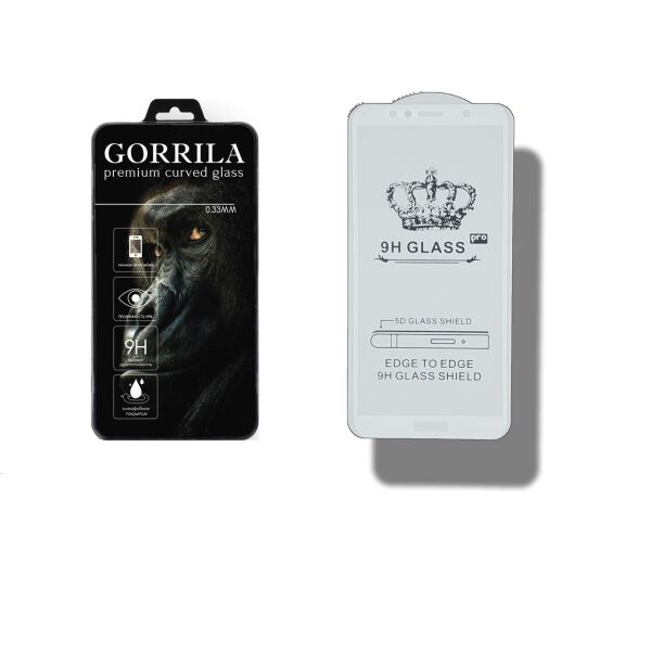 

Защитное стекло GORRILA для Huawei Y6 2018 | Y6 Prime 2018 White (GA_7218385)