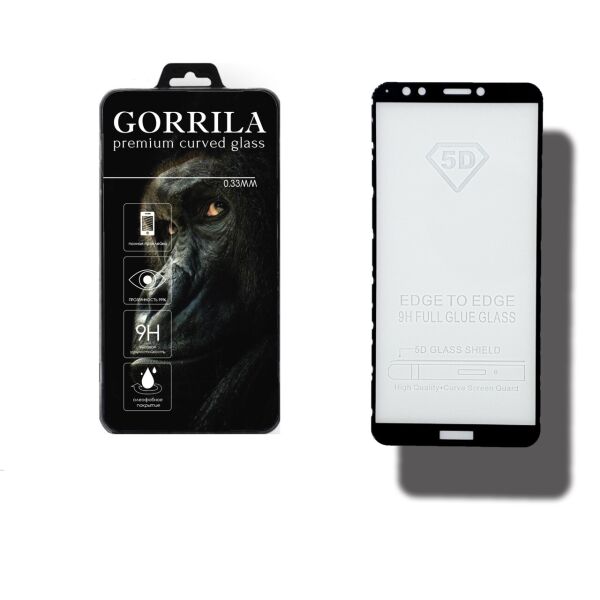 

Защитное стекло GORRILA для Huawei Y7 2018 | Y7 Pro 2018 Black (GA_7218392)
