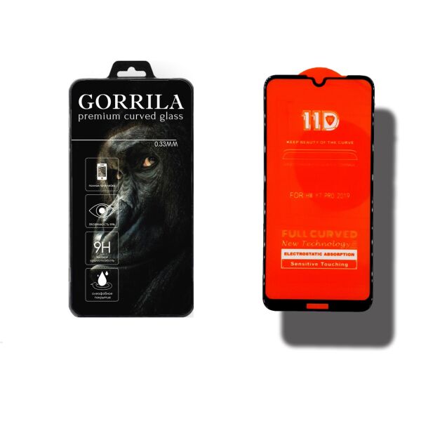 

Защитное стекло GORRILA для Huawei Y7 2019 Black (GA_7218692)