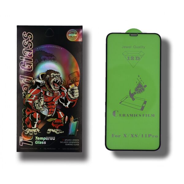 

Защитное стекло GORRILA для iPhone Xs Black (GA_7218490)