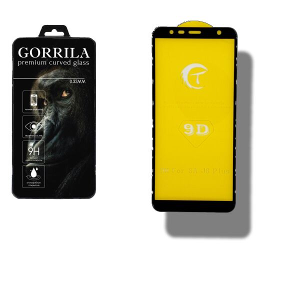

Защитное стекло GORRILA для Samsung J4 Plus 2018 | J6 Plus 2018 | J415F | J610F Black (GA_7218612)