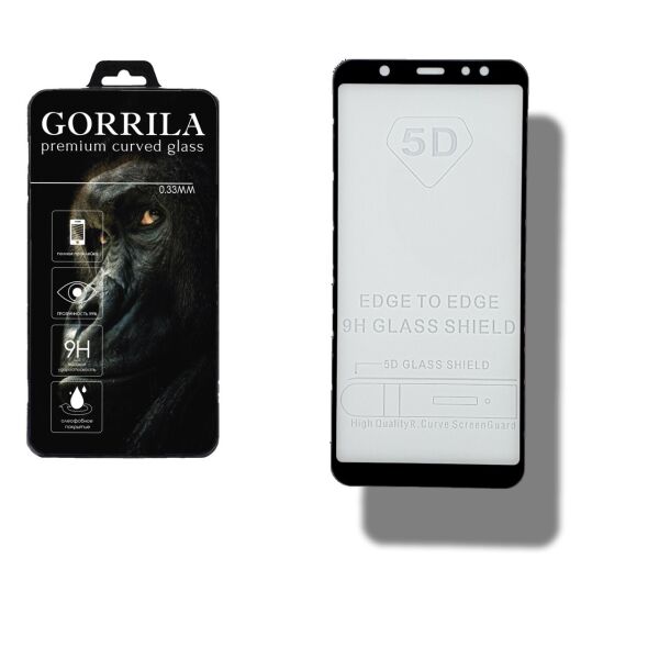 

Защитное стекло GORRILA для Samsung А6 Plus 2018 | A605 Black (GA_7218444)