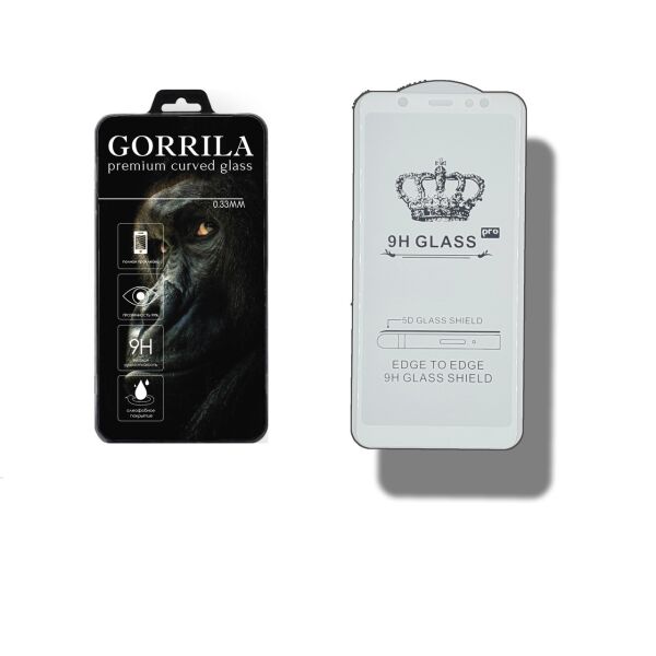 

Защитное стекло GORRILA для Samsung А6 Plus 2018 | A605 White (GA_7218443)