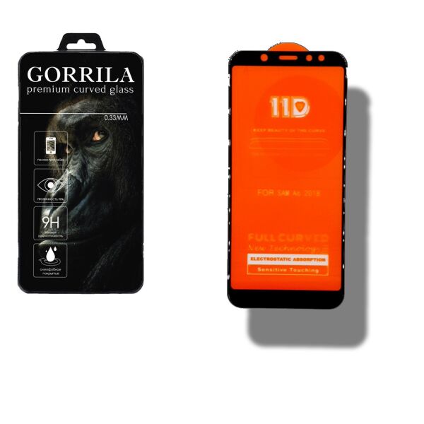 

Защитное стекло GORRILA для Samsung А6s 2018 | A600 Black (GA_7218695)