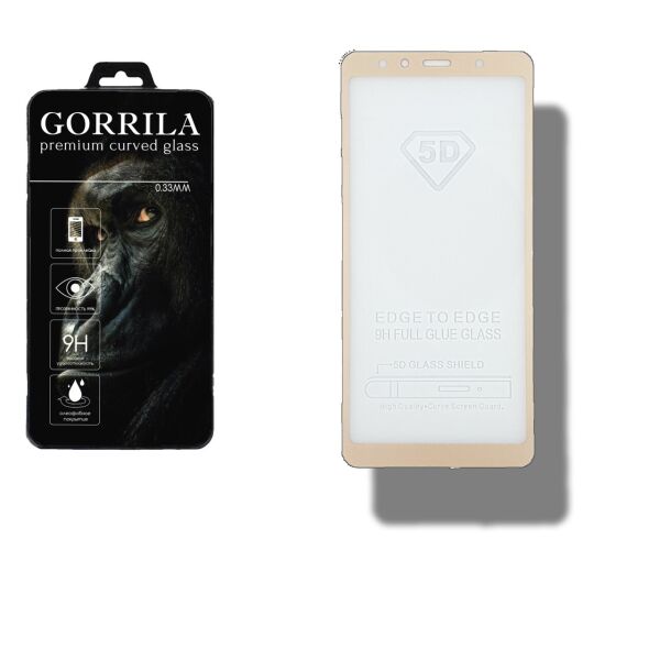 

Защитное стекло GORRILA для Samsung А7 2018 | A750 Gold (GA_7218422)