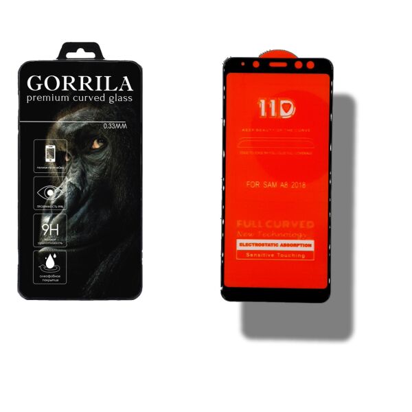 

Защитное стекло GORRILA для Samsung А8 2018 | A530 Black (GA_7218697)