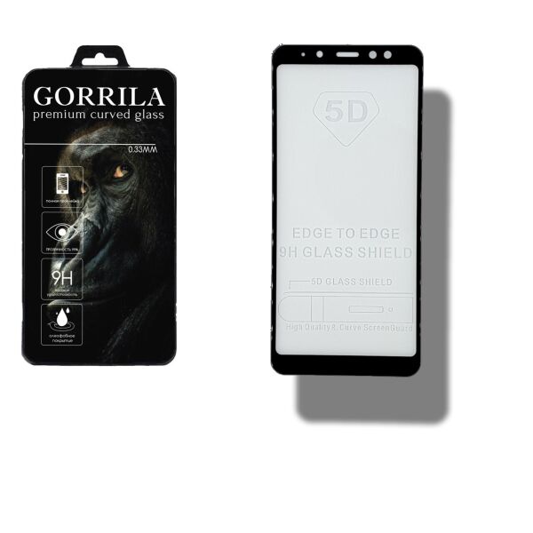 

Защитное стекло GORRILA для Samsung А8 Plus 2018 | A730 Black (GA_7218424)