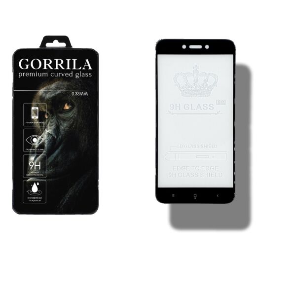

Защитное стекло GORRILA для Xiaomi Redmi 5A Black (GA_7218330)