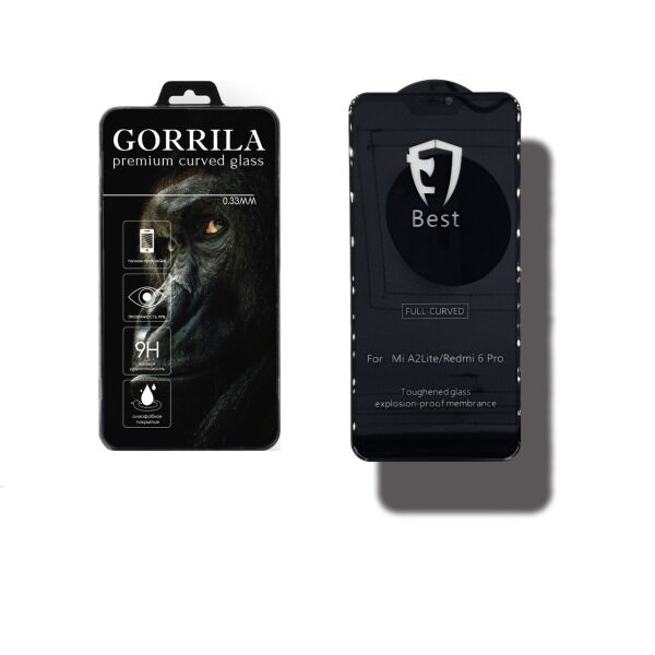 

Защитное стекло GORRILA для Xiaomi Redmi 6 Pro Black (GT_36120122)