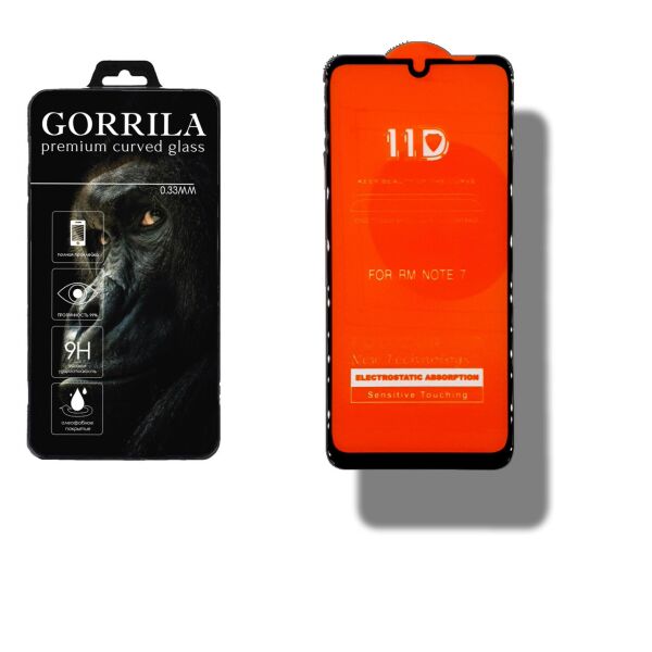 

Защитное стекло GORRILA для Xiaomi Redmi Note 7 Black (GA_7218705)