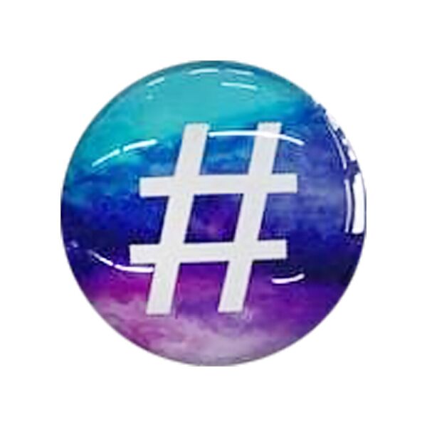 

Держатель для телефона Glass Logo Хештег (163028)