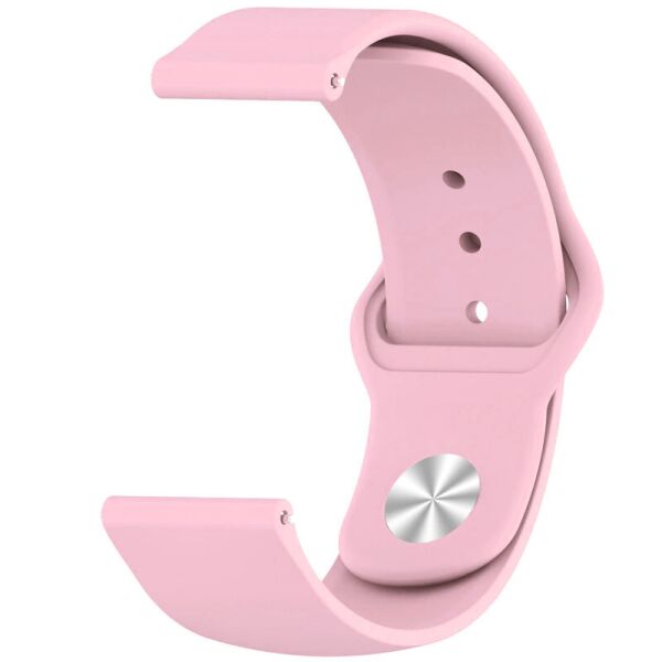 

Силиконовый ремешок Sport для Xiaomi Amazfit/Samsung 20 mm Розовый/Light pink (141343)
