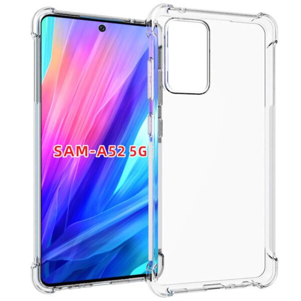 

TPU чехол Epic Ease с усиленными углами для Samsung Galaxy A52 5G Прозрачный / Transparent (162023)
