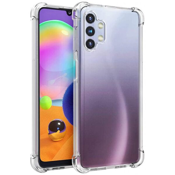 

TPU чехол Epic Ease с усиленными углами для Samsung Galaxy A32 5G Прозрачный / Transparent (162021)