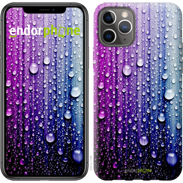 

Чехол на iPhone 11 Pro Капли воды 3351m-1788, Пластик матовый
