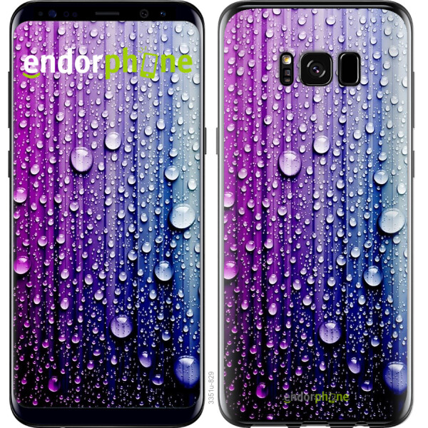 

Чехол на Samsung Galaxy S8 Капли воды 3351u-829, Силикон