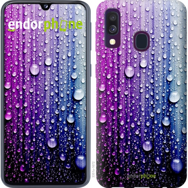 

Чехол на Samsung Galaxy A40 2019 A405F Капли воды 3351t-1672